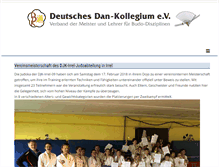 Tablet Screenshot of ddk-ev.de